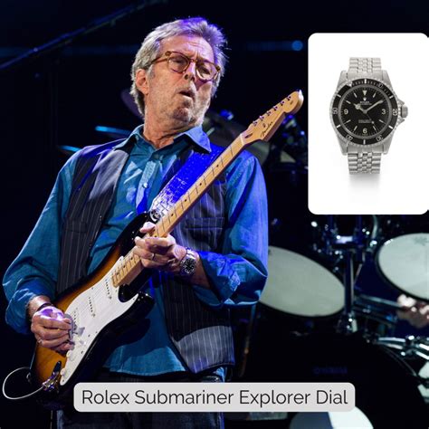 eric clapton rolex submariner|eric clapton watches.